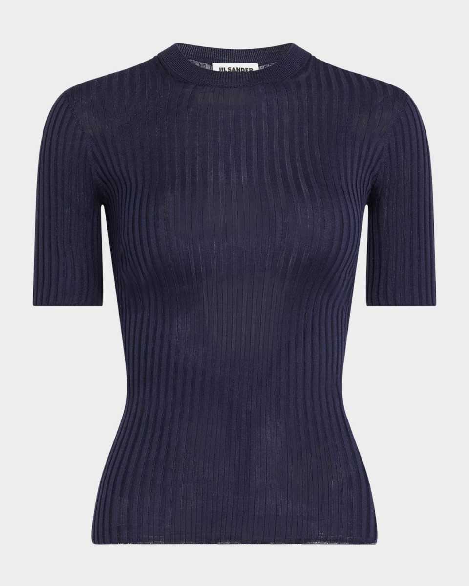 Short-Sleeve Rib T-Shirt